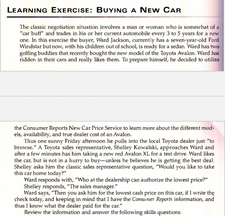 Skill 6.1: Before choosing a particular strategy,