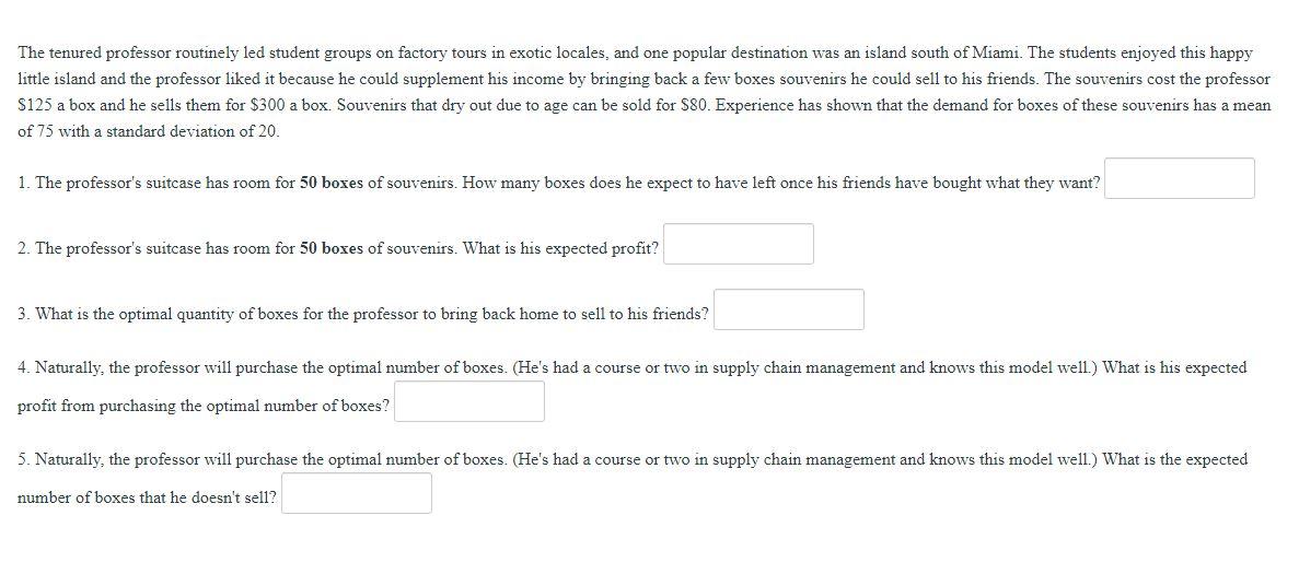 The tenured professor routinely led student