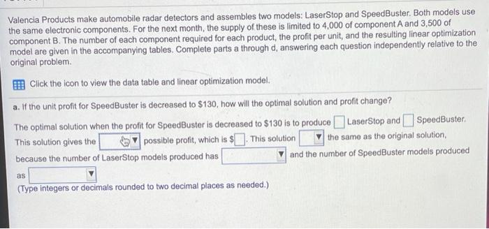 Valencia Products make automobile radar detectors