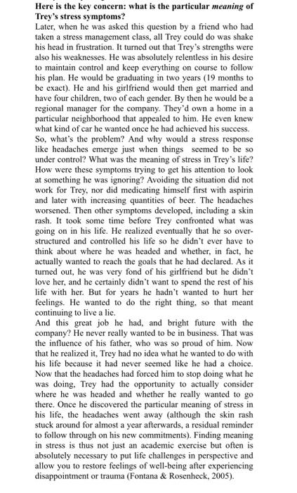 Trey thought he had things under control. He was