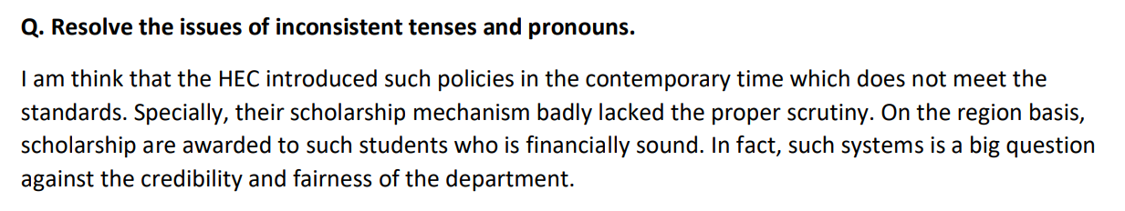 This is from English subject Q. Resolve the