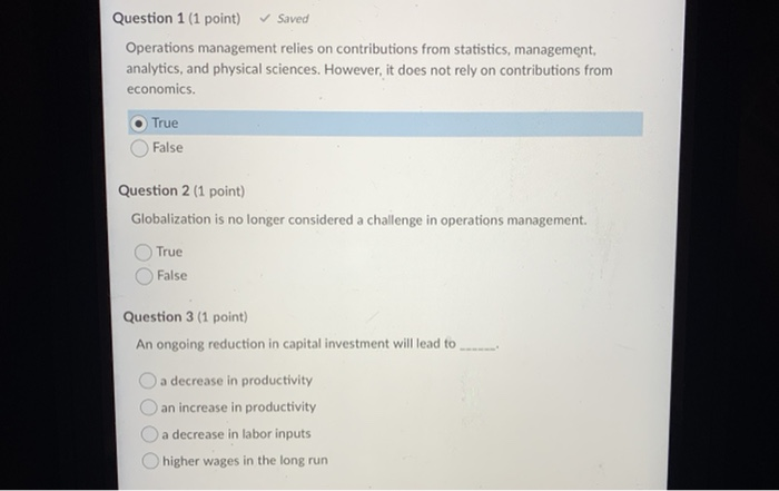 answer all of the multiple choice questions