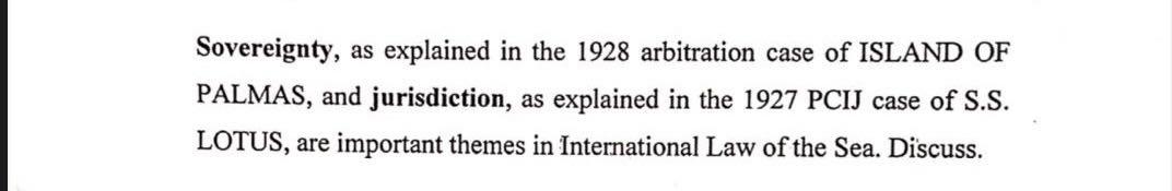 Sovereignty, as explained in the 1928 arbitration
