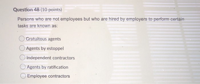 Question 38 (10 points) Under constitutional