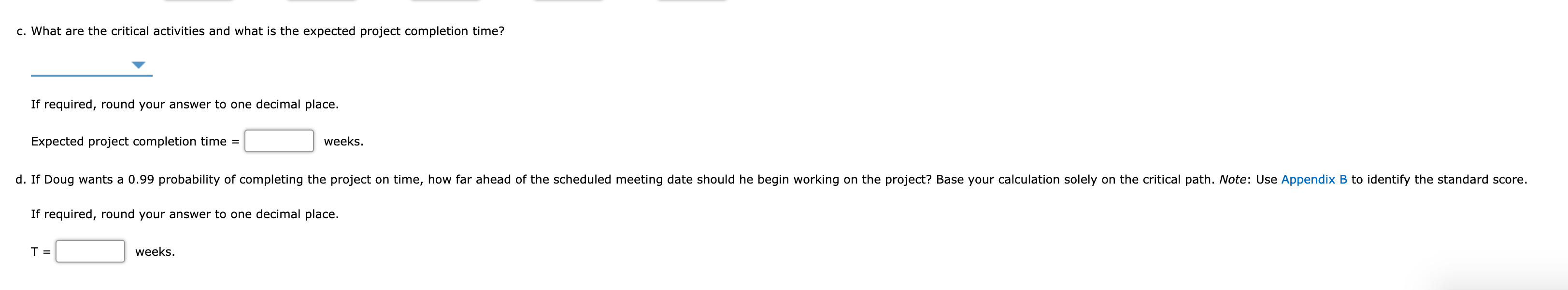 Problem 9-15 (Algorithmic) Doug Casey is in