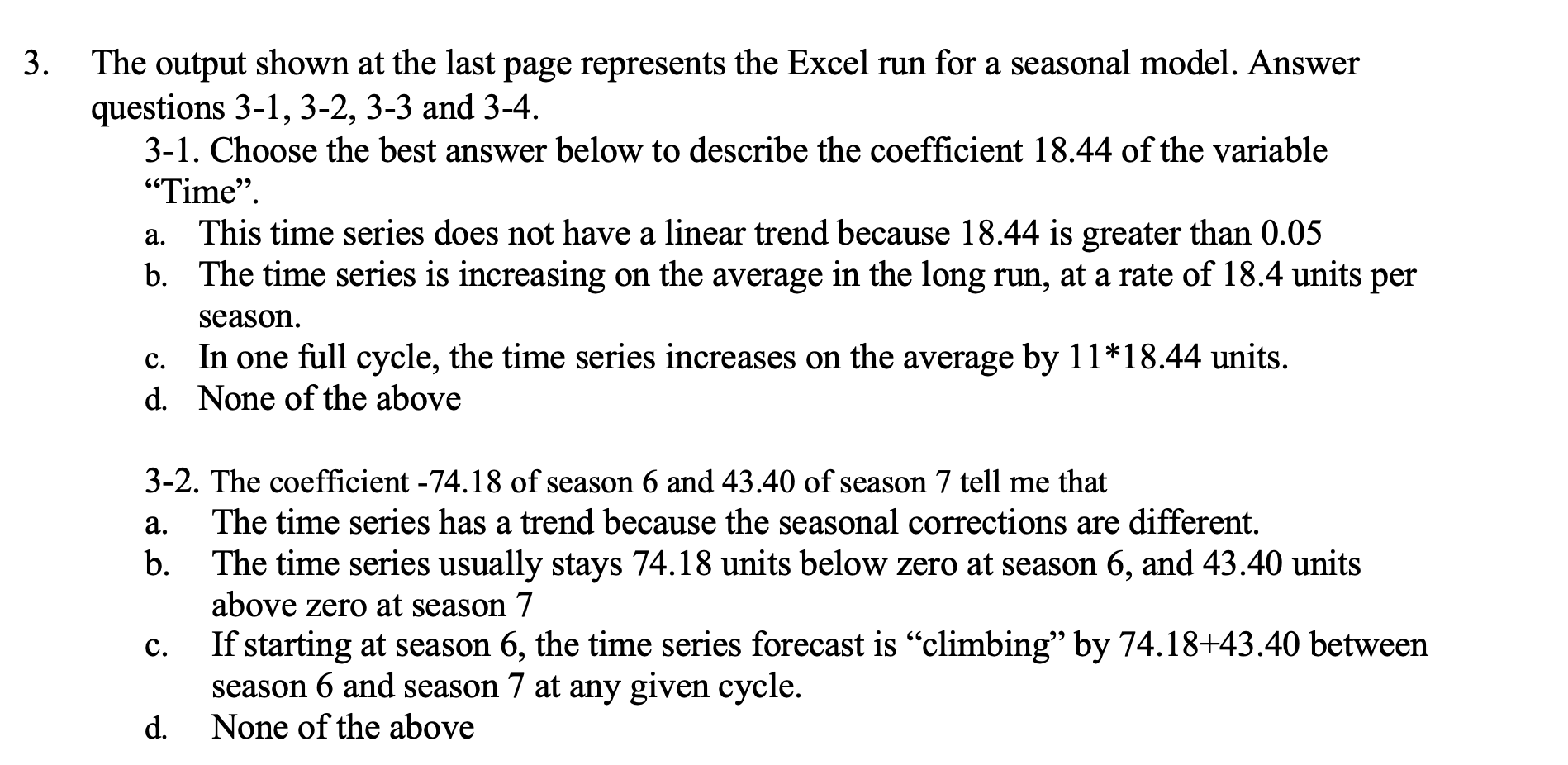 3.1 and 3.2 3. The output shown at the last page
