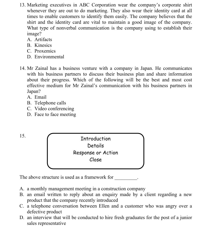 English for Business Communication 13. Marketing