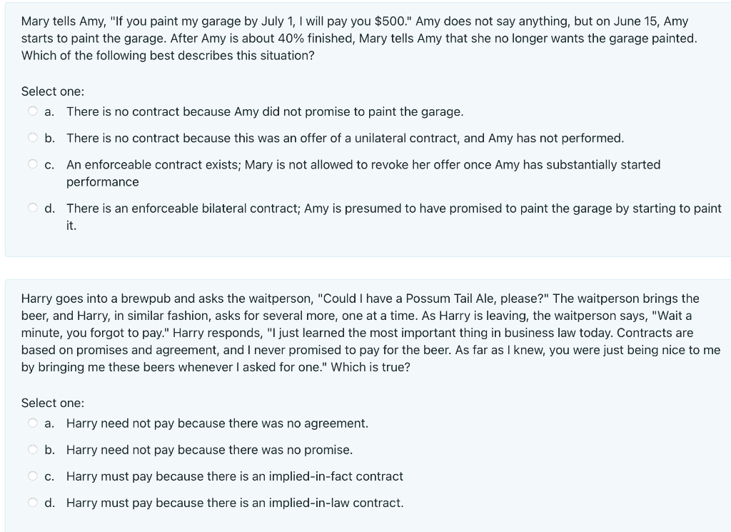 Please answer both Mary tells Amy, "If you paint