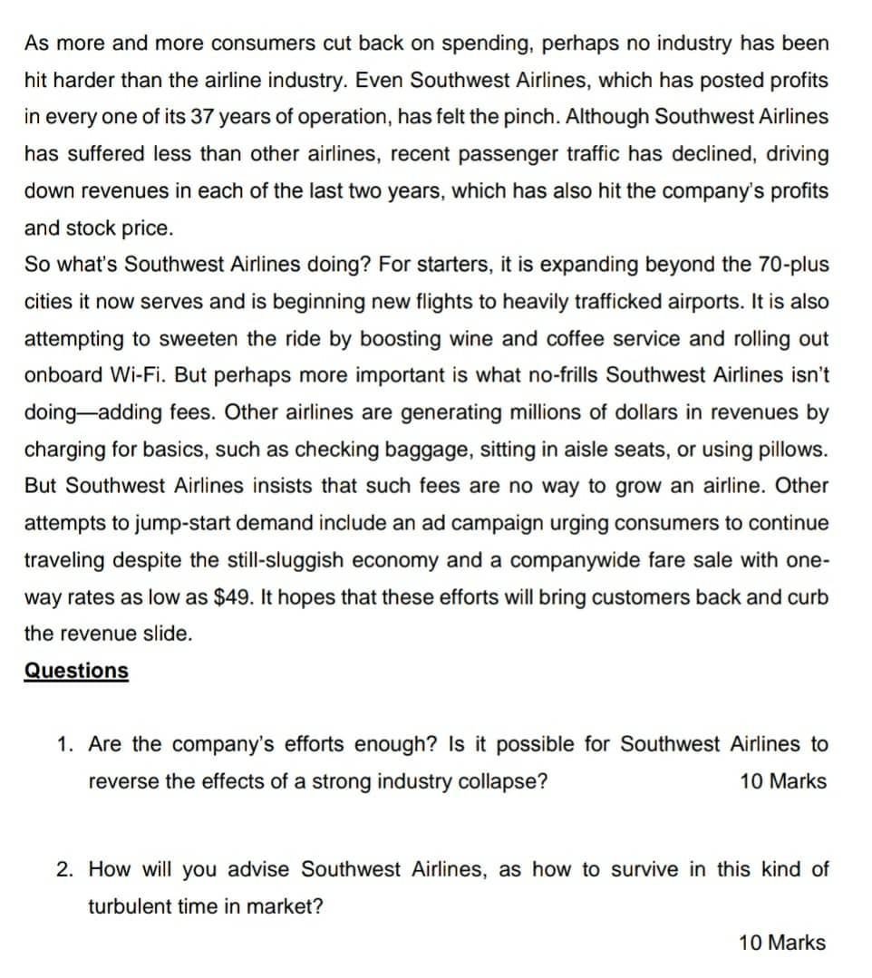 As more and more consumers cut back on spending,