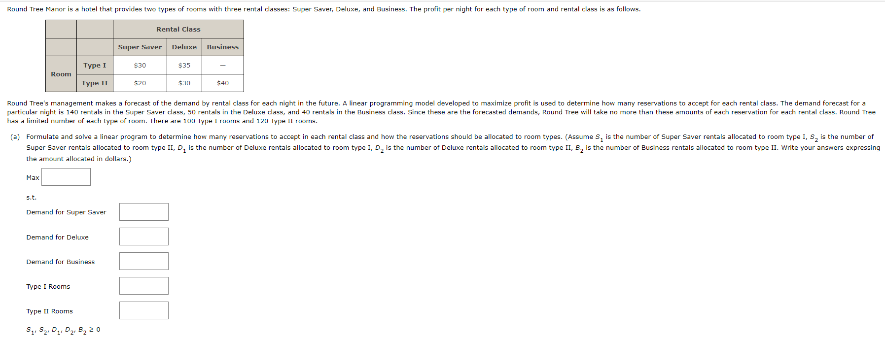 Round Tree Manor is a hotel that provides two