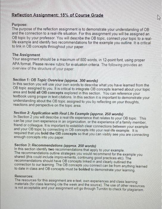 topic : team effeciveness model Reflection