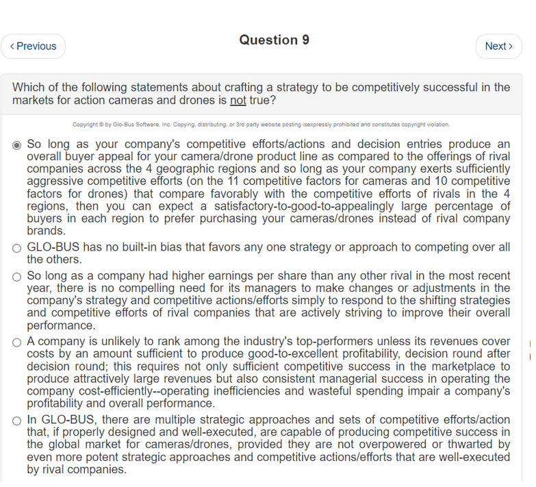 Answer selected above is wrong, please help with