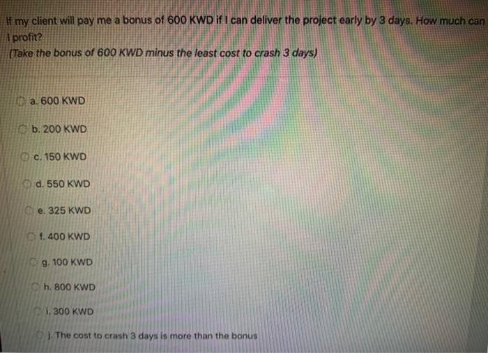 Based on the information given in the Table