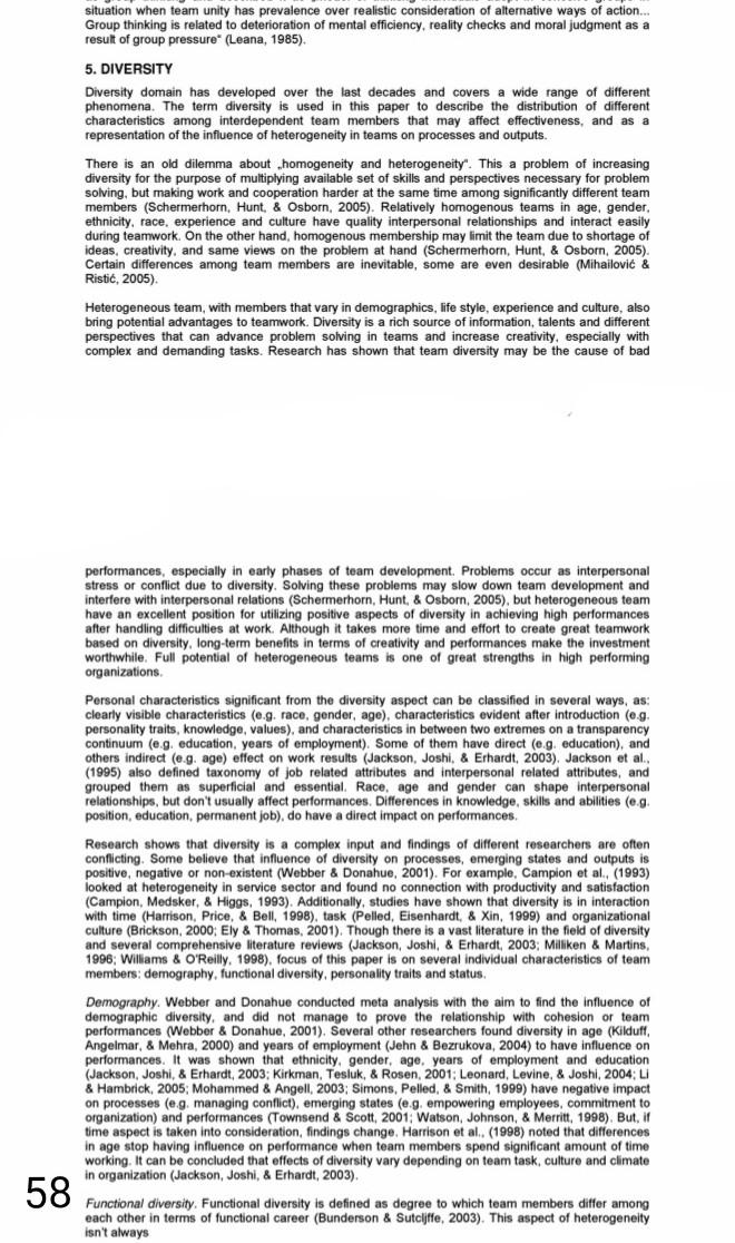 please provide conclusion situation when team