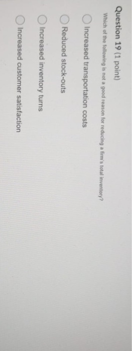 I need a answers plzzz Question 9 (1 point) Which