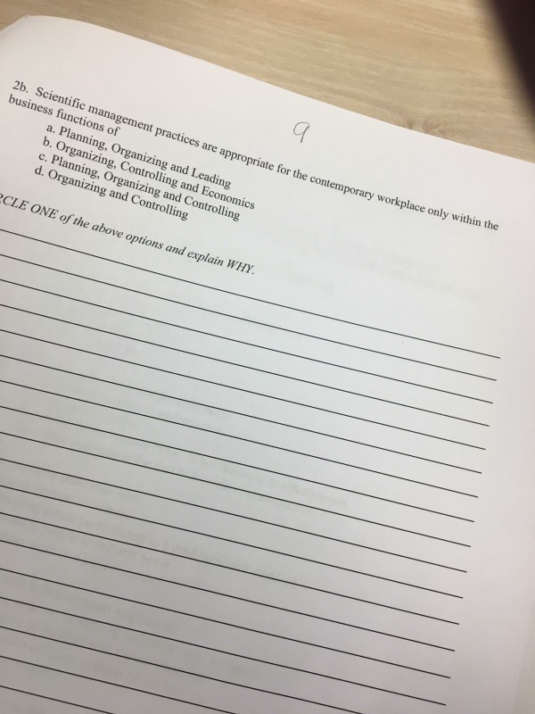 26. Scientilic management practices are