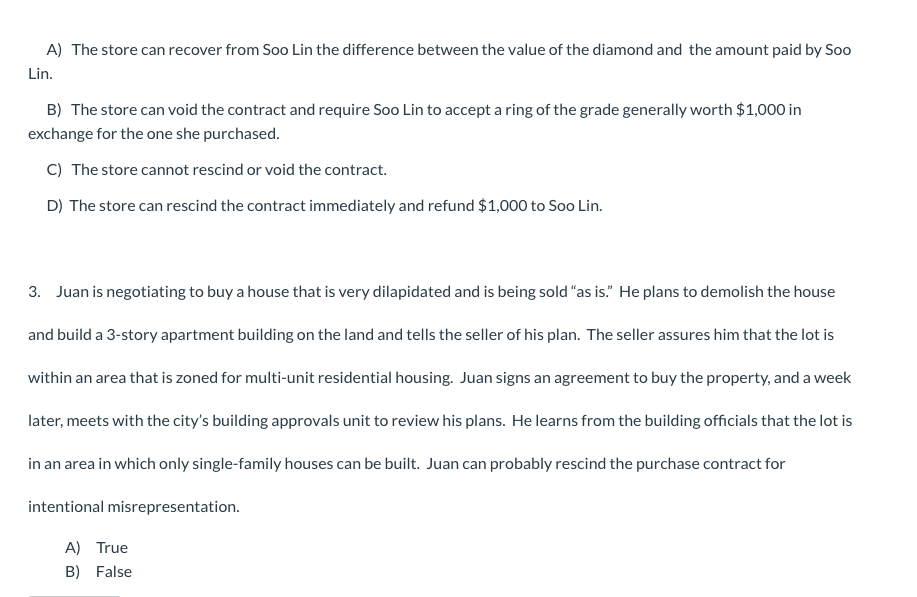 1. Ann takes care of her ailing mother for three