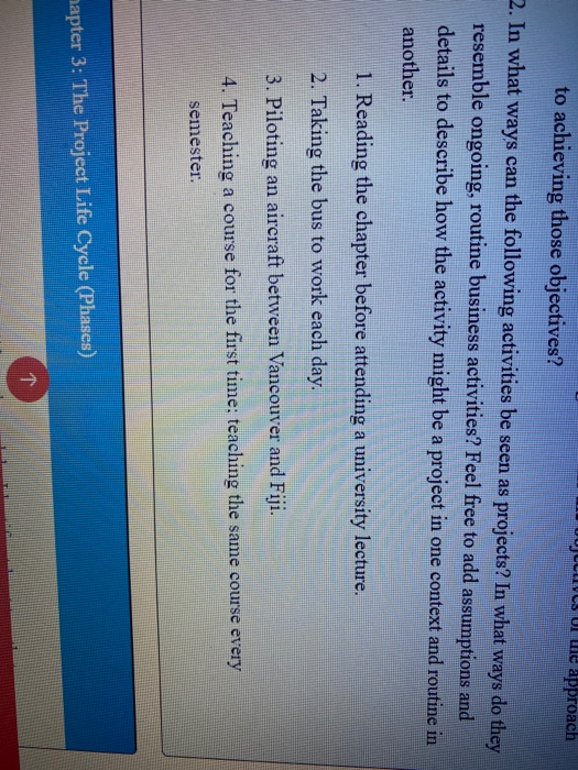 CLIV U we approach to achieving those objectives?