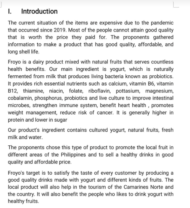 My friend ask their professor to make a business