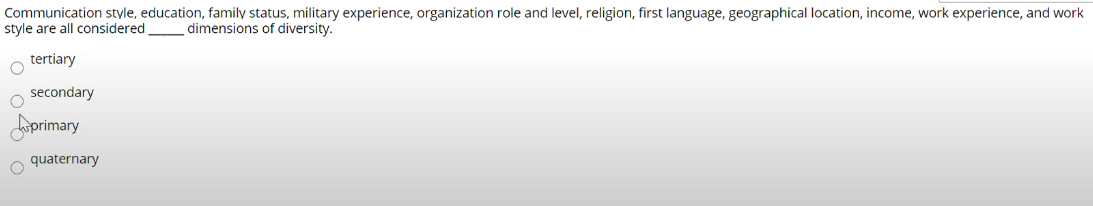 Communication style, education, family status,