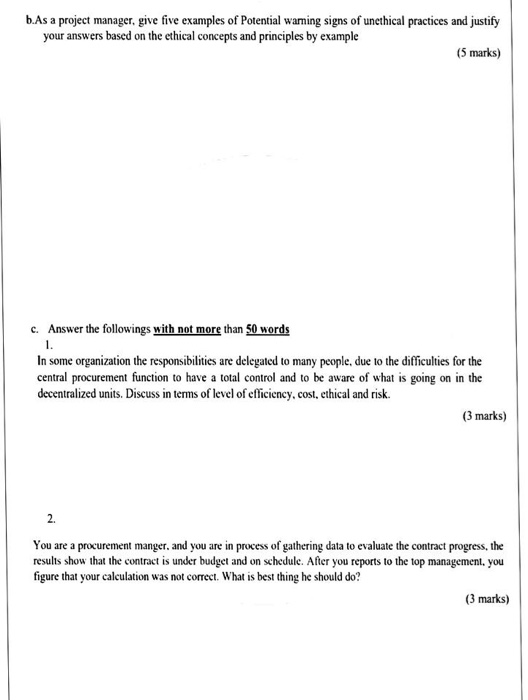 expline about contract and procurmemt b.As a