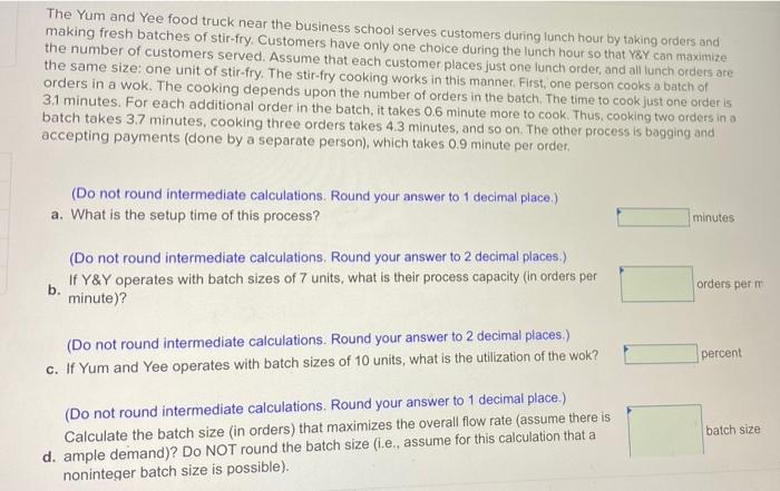 The Yum and Yee food truck near the business