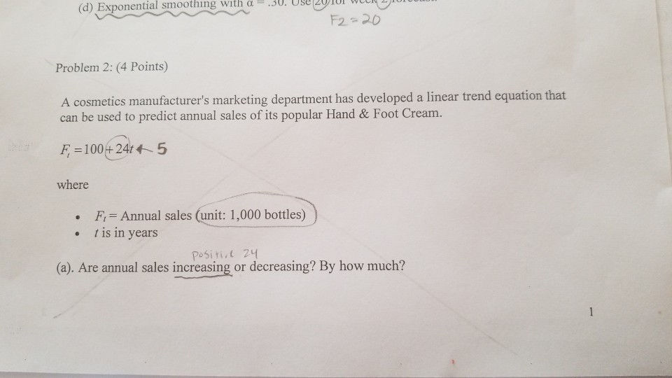 After knowing A, you will now solve for question