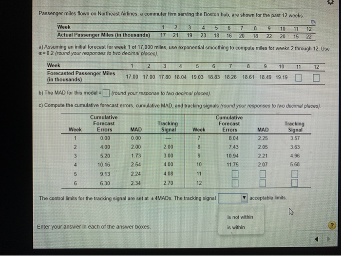 Passenger miles flown on Northeast Airlines, a