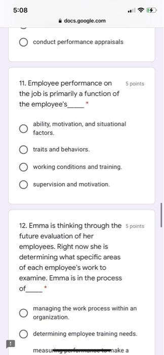 5:09 docs.google.com Mentoring by an experienced