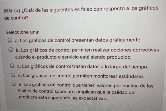 In English (6.6-cr) Cul de las siguientes es