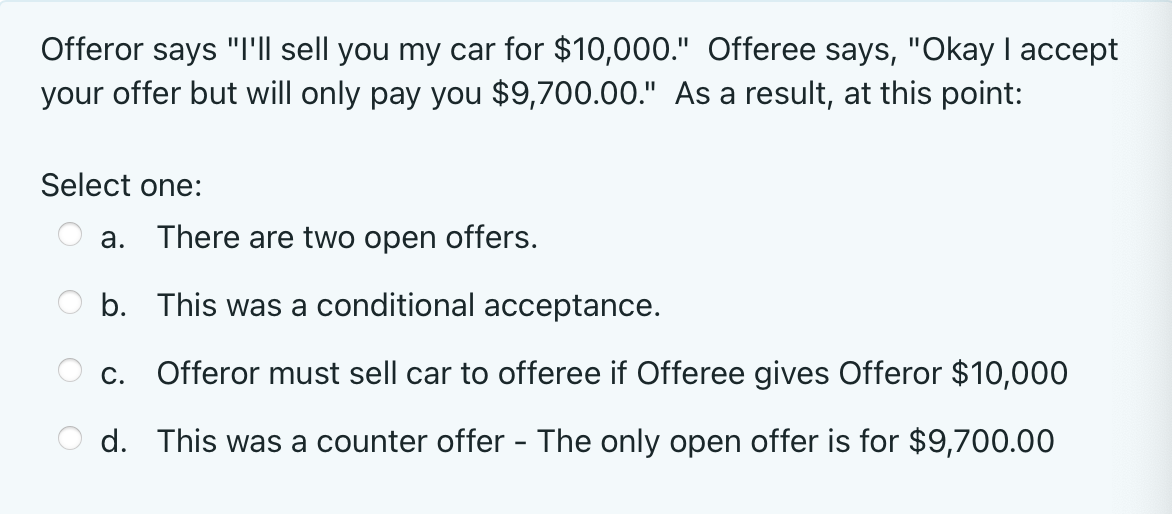 Please answer all questions Offeror says 