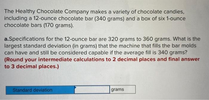 The Healthy Chocolate Company makes a variety of