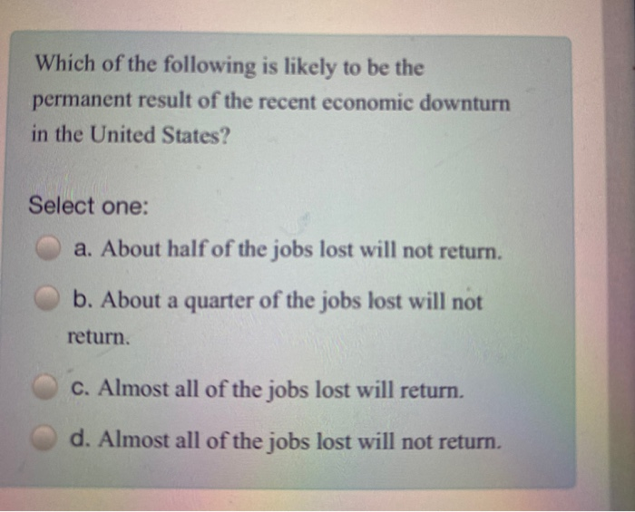 Which of the following is likely to be the