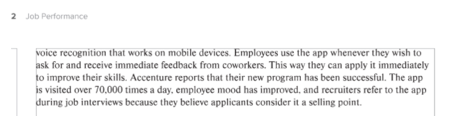 Please read the case Accenture from Chapter 2 JOB