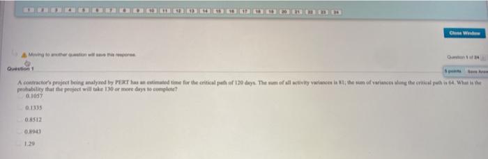 A Motors Question 1 A contractors project being