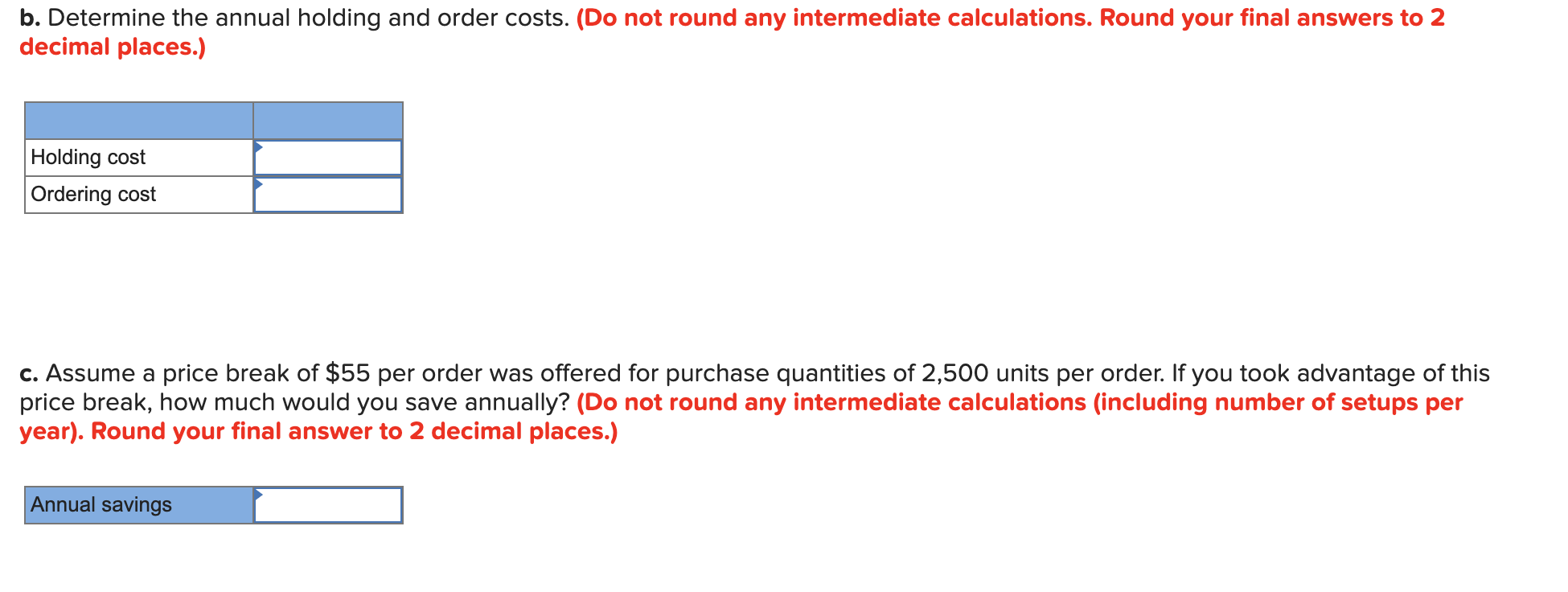 Problem 20-15 Given the following information,