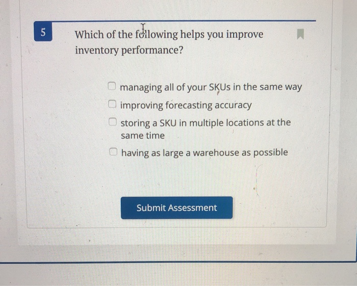 3 Cycle inventory is most closely associated with