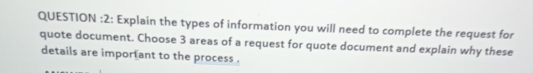 anwer QUESTION :2: Explain the types of