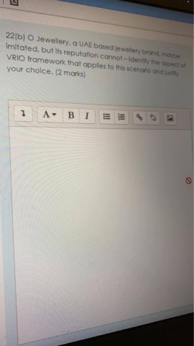 22[b) Jewellery, a UAE based jewelery brand maybe