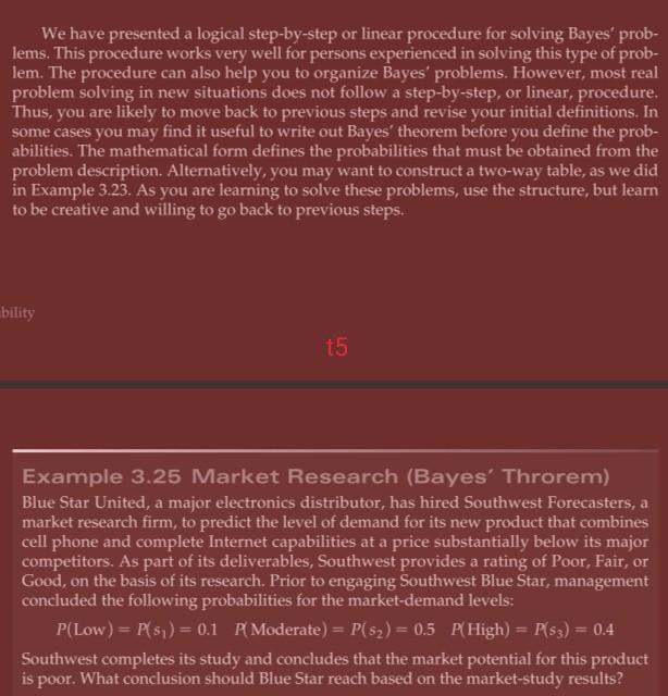 b We have presented a logical step-by-step or