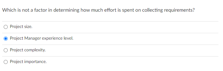 Question 1: Question 2: Due to