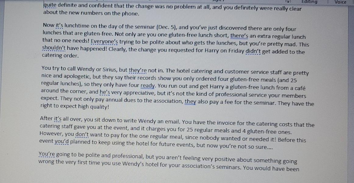 You're a member of a local professional