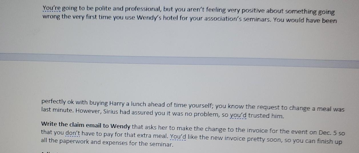 You're a member of a local professional