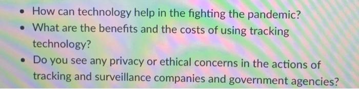 How can technology help in the fighting the