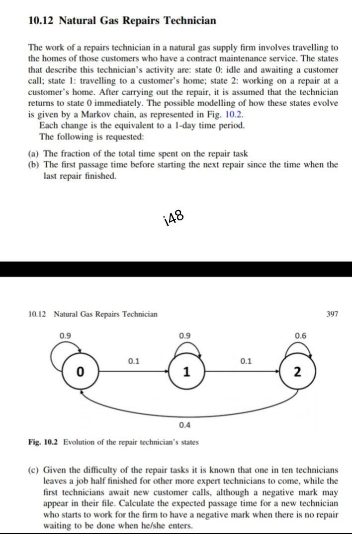 10.12 Natural Gas Repairs Technician The work of