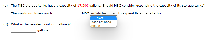 The Metropolitan Bus Company (MBC) purchases