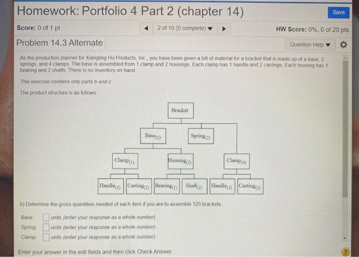 Save Homework: Portfolio 4 Part 2 (chapter 14)