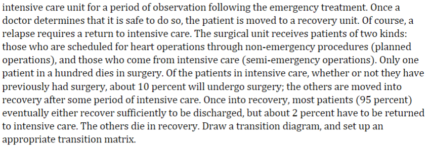 Chapter 2 problem 13: A hospital is interested in