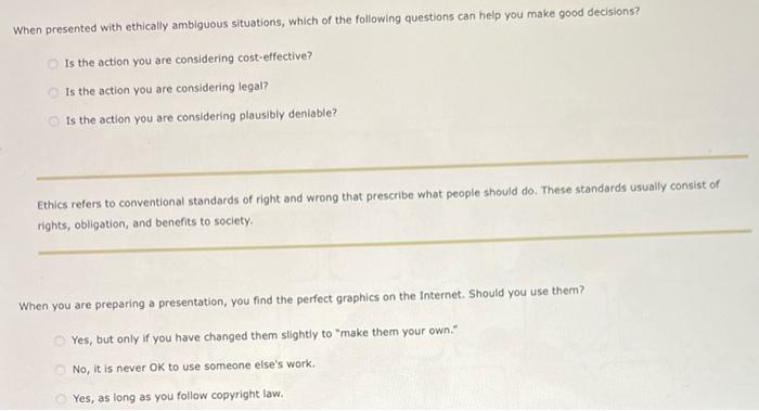 5. Ethics in the Workplace Needed More Than Ever