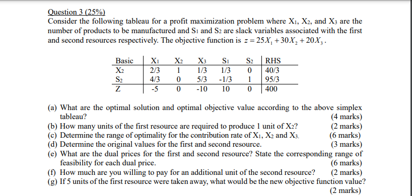 please solve question 3. (a) (b) (c) (d) (e) (f)